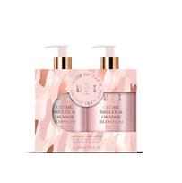 Grace Cole Creme Brulée Hand Care Duo ( Creme Brulée & Pomerančový květ ) - Dárková sada péče o ruce ( 2 ks )