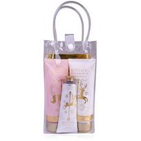Romantic Dreams Body Care Set - Dárková sada koupelové péče v průhledné taštičce