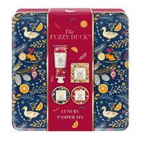 The Fuzzy Duck Gift Box - Dárková mini sada v plechové dóze ( 4 ks )
