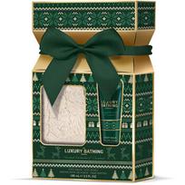 Foot Care Set ( Pistácie & Karamel ) - Dárková sada s ponožkami ( 2 ks )
