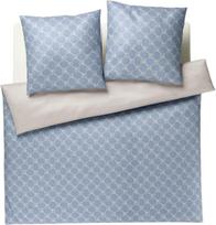 Joop Bedroom Patalynės komplektas Cornflower Double 200 x 220 cm Bright Blue, medvilnės satinas, su 2 pagalvių užvalkalais 80 x 80 cm