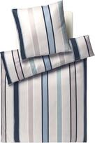 Joop Bedroom Patalynės komplektas Banks 155 x 220 cm Ocean iš satininės medvilnės su pagalvės užvalkalu 40 x 80 cm