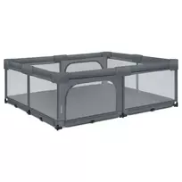 Žaidimų maniežas Lionelo Florence XL Easy Fold 180x200 cm., Grey stone