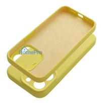 Case for iPhone 16 PRO MAX Silicone 2mm (camera protection) yellow