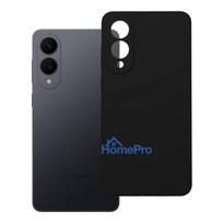 Case for Samsung S25 EDGE Silicone 2mm (camera protection) black
