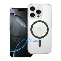 Case for Samsung A27 Drop Glue Colorful Ring Mag Cover compatible with MagSafe dark green