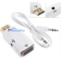 Fusion Accessories HDMI to VGA + audio White