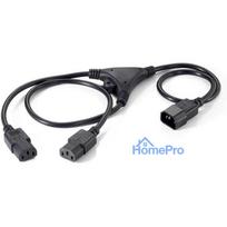 EQUIP Y IEC C14 to 2x IEC C13 1.6 m (112210)