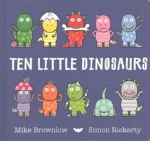Ten little dinosaurs
