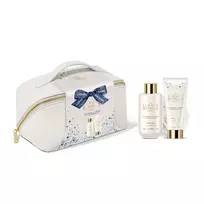 Grace Cole Luxury Bathing Body Care Set ( Bergamot, Zázvor & Lemongrass ) - Dárková sada v taštičce ( 3 ks )