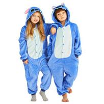 Pižama vaikams Onesie Kigurumi Lilo & Stitch, mėlyna, 115-125 cm