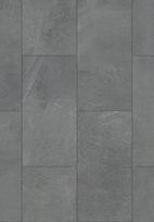 Mexen grey dark vinilinės spc grindų lentos 6,5 mm ixpe pagrindas 4 v-fuga skalūnas