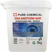 Kaustinė soda vamzdžiams natrio hidroksidas Chosa 5kg