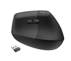 Belaidė vertikali pelė Logitech Lift, juoda (910-006494) – Outlet, gera būklė