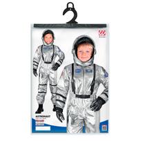 WIDMANN kostiumas Silver Astronaut (128 cm, 5-7 metų), 28066