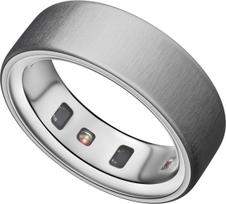Oura Ring 4 oyster mushrooms, Brushed Silver, coco 10 (JZ90-54220-10)