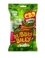 Multitrance arbūzų skonio CBD guminukai – 300 mg CBD, 10 vnt. × 30 mg, 100 g
