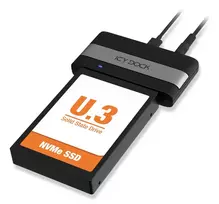 Adapter  IcyDock USB4 to 15mm U.2/U.3 SSD External Adapter