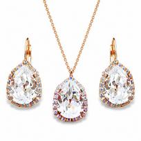 Papuošalų rinkinys moterims „Celestial Drop III“ su Swarovski® kristalais