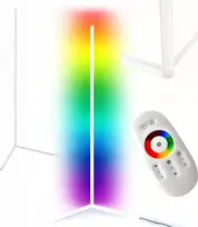 „Mozos“ kampinė grindų lempa LC-RGB LED, balta