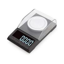 Laboratorinės elektroninės svarstyklės, 10g/0.001g, su baterija, didelio tikslumo