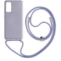 Coque - Samsung - Galaxy S20 FE - Pusiau kietas - 80 cm dirželis - Violetinė