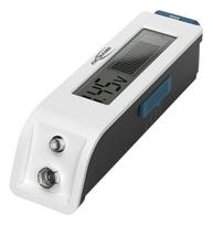 Ansmann Comfort Check Battery Tester (white/black, with LCD display and bar indicator)