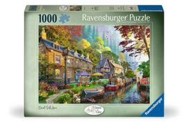 Ravensburger dėlionė „Gatvelė prie kanalo“, 1000 det.