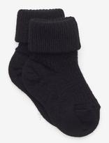 Mp Denmark - Wool Rib Baby Socks - Kūdikių kojinės - Juoda