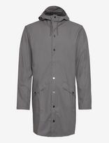 Rains - Long Jacket W3 - Lietpaltis - Pilka