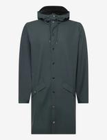 Rains - Long Jacket W3 - Lietpaltis - Pilka