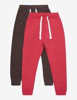 Minymo - Basic 37 -Sweat Pant (2-Pack) - Sportinės kelnės - Raudona