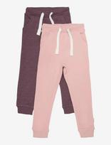 Minymo - Basic 37 -Sweat Pant (2-Pack) - Sportinės kelnės - Balta