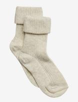 Mp Denmark - Cotton Rib Baby Socks - Kūdikių kojinės - Smėlio