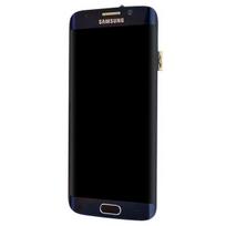 Pilnas blokas Samsung Galaxy S6 Edge LCD ekranas jutiklinis stiklas originalus juodas