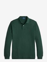 Polo Ralph Lauren - Custom Slim Fit Mesh Polo Shirt - Marškinėliai ilgomis rankovėmis - Chaki spalva