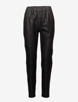 DEPECHE - Carriedep Rw Pants - Odinės tamprės-kelnės - Juoda