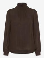 Kaffe - Trine Blouse - Marškinėliai ilgomis rankovėmis - Ruda