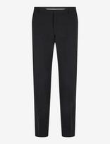 Calvin Klein - Stretch Wool Slim Su - Klasikinės kelnės - Juoda