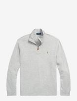 Polo Ralph Lauren - Estate-Rib Quarter-Zip Pullover - Megztinis su užtrauktuku - Pilka