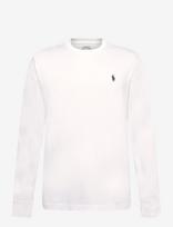 Polo Ralph Lauren - Custom Slim Fit Jersey T-Shirt - Marškinėliai ilgomis rankovėmis - Balta