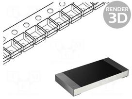 Resistor: metal film | 2.2Ω | SMD | 0603 | 100mW | ±1% | 75V | -55÷155°C