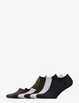 TOPECO - Sneakers, 6-P Bamboo - Kojinės iki kulkšnių - Juoda