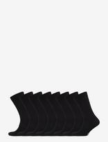 TOPECO - Socks 8-P Bamboo - Įprastos kojinės - Juoda