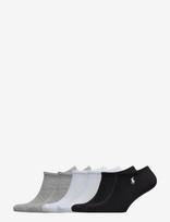 Polo Ralph Lauren - Ultralow Sock 6-Pack - Futbolo kojinės iki kulkšnių - Pilka