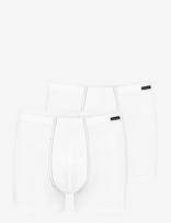 Schiesser - Shorts, 2-Pack, Dark Blue - Essentials - Bokseriai - Balta