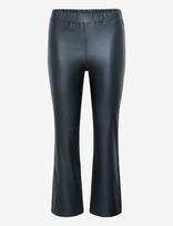 Kaffe - Kaada Crop Jeggins - Odinės tamprės-kelnės - Juoda