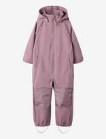 Name It - Nmnalfa Softshell Suit Solid Fo Noos - Minkštas kombinezonas - Violetinė