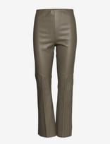 Soaked - Slkaylee Pu Kickflare Pants - Odinės tamprės-kelnės - Pilka