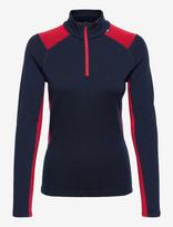 Helly Hansen - W Lifa Merino Midw 1/2 Zip - Apatinės kelnės - Mėlyna
